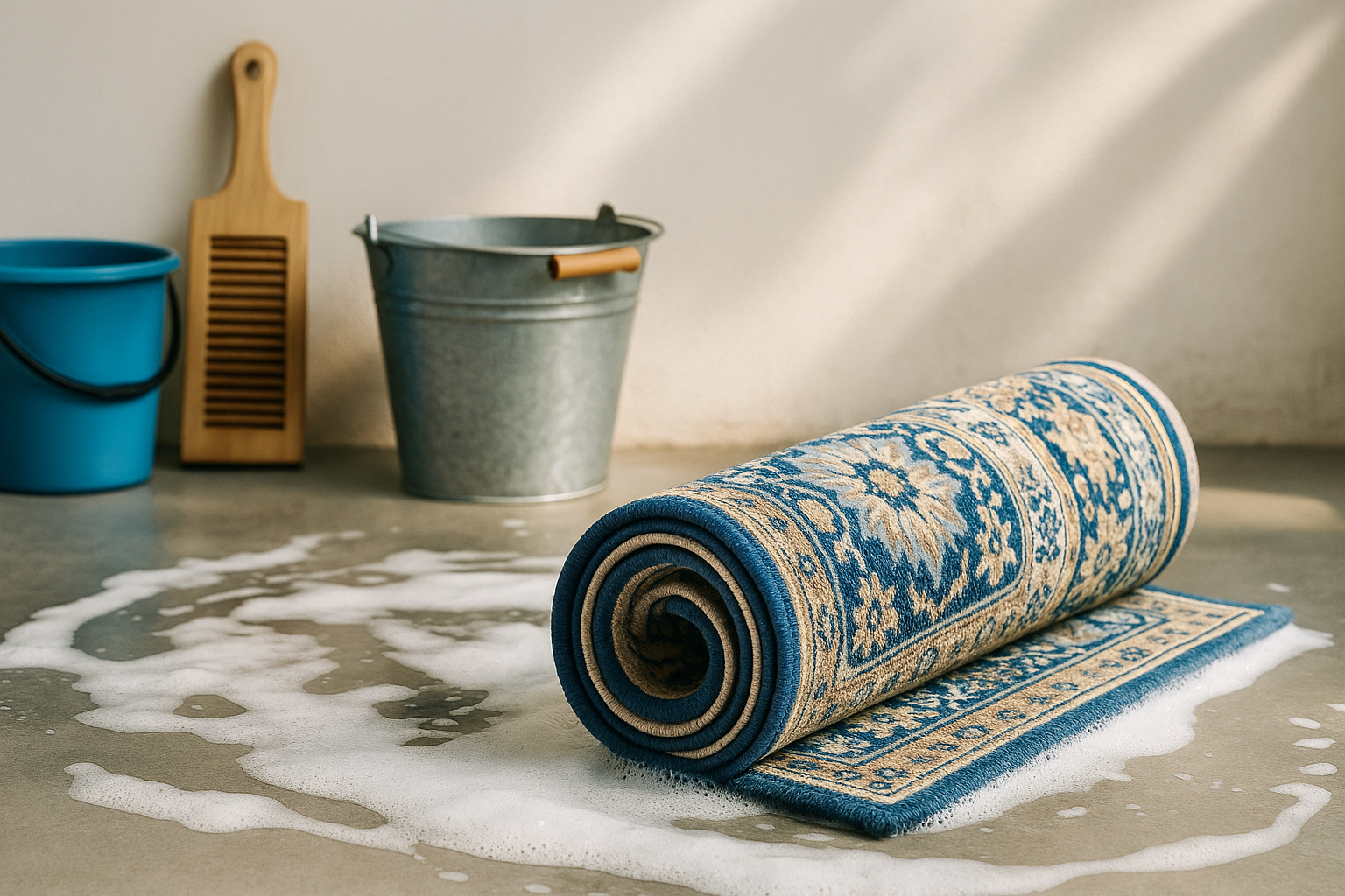 Sauber gereinigter Teppich – Der Polster Reiniger, München